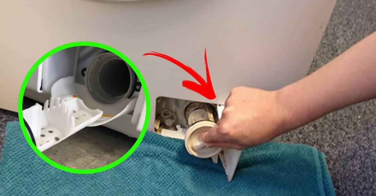 How To Properly Clean Your Washing Machine Filter