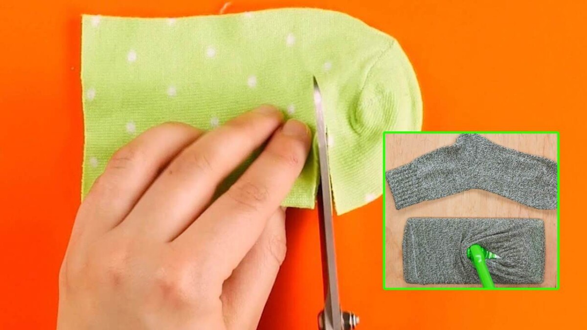 Here are 10 ways to repurpose your old socks