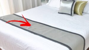 What is the Bed Runner on Hotel Beds For?